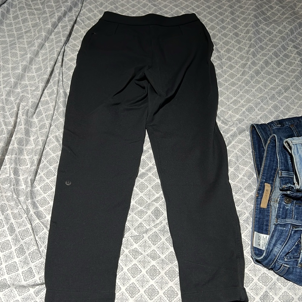 Lululemon Black High Rise Work Trouser - Picture 5 of 7